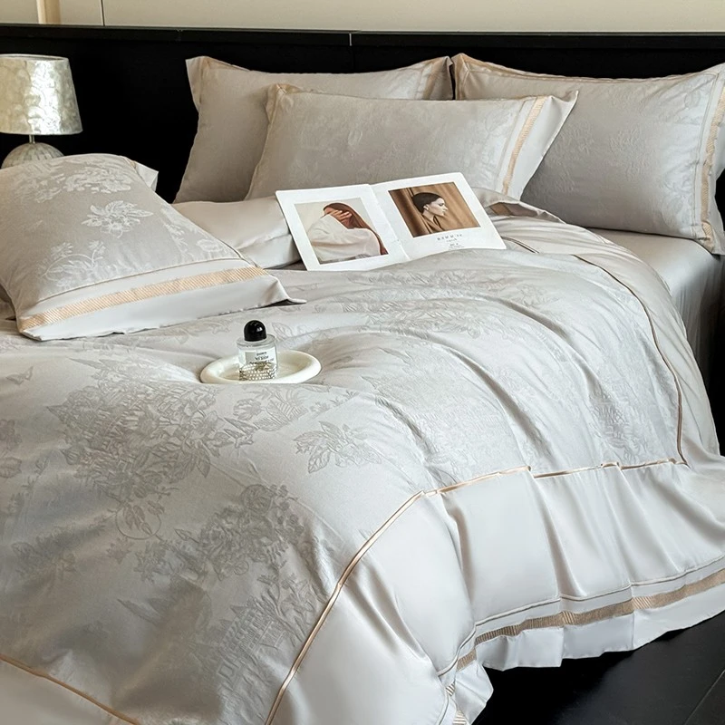 Jacquard Duvet Cover Set factory